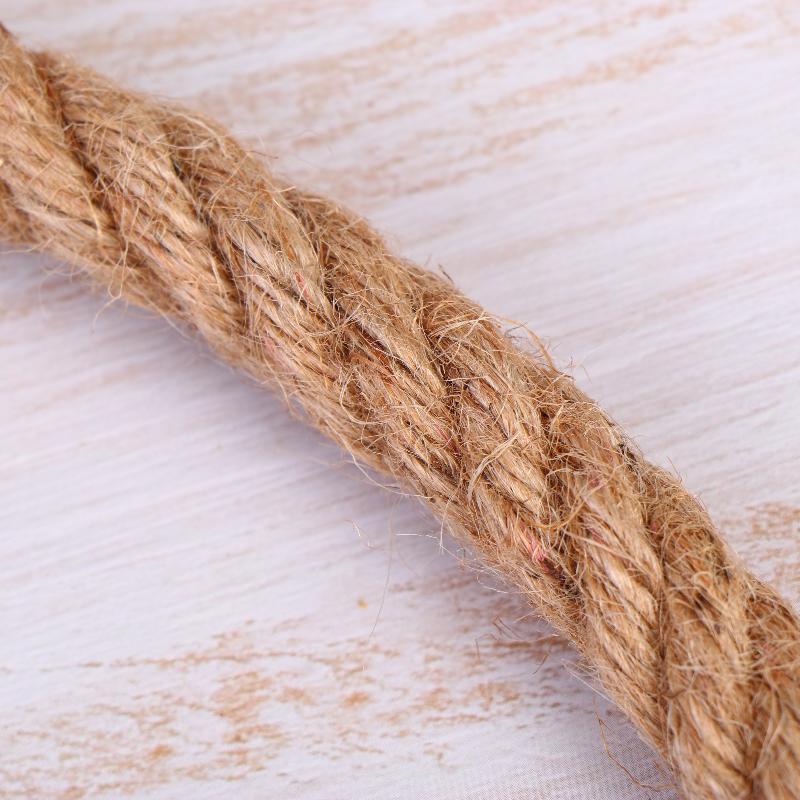 Linen Rope Diy Bendable Perch For Birds Non-Slip Easy To Install Suction Cup Bird Climbing Rope Chew-Proof Comfortable Grip