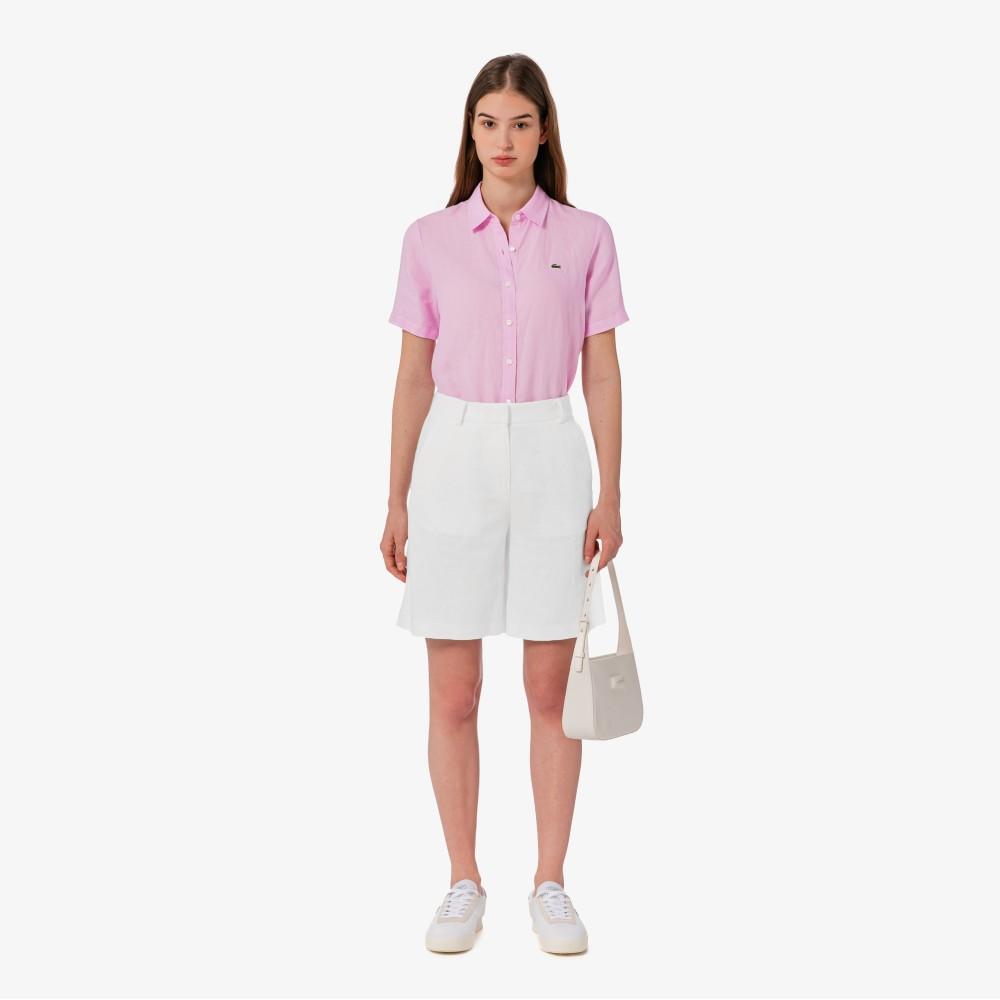 [Lacoste] Women's NEW Regular Fit Short Sleeve Shirt CF139E-56GZ4H