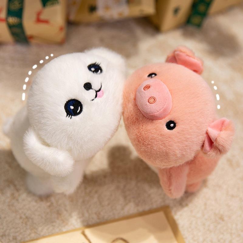 Cute Cute Bear Elephant Doll Plush Toy Puppy Dog Fox Doll Children Soothing Doll