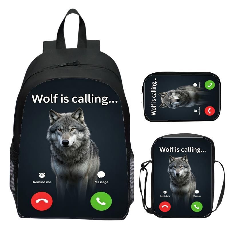 Appel à 16 pouces rond poche avant Sac à dos pour jeunes, Sac d'écolier, Sac à dos pour hommes et femmes Avec des matériaux de qualité supérieure