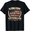 U.S Submarines Veteran Service  Military Patriotic Gift Unisex Unisex T-Shirt