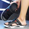 Fashion Sandals Men's 2025 Summer New Fashionable, Lightweight, Soft Soled Casual Slippers Outdoor Anti Slip Beach Slippers