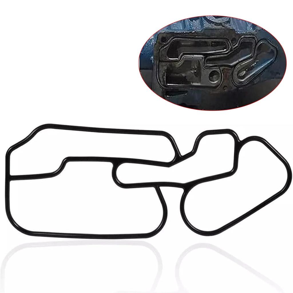 1823182C95 Engine Oil Cooler Mounting Gasket Kit Compatible with Navistar International 1993-1997 DT466E Engines, Replace 1823182C94 1823182C93