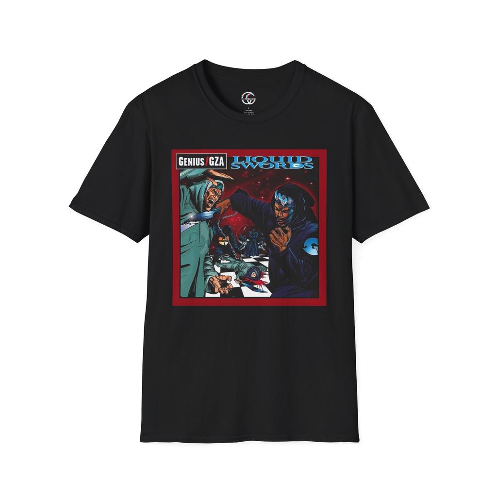 GZA Liquid Swords Album Cover 90s Hip Hop Tričko Pro Muže & Ženy