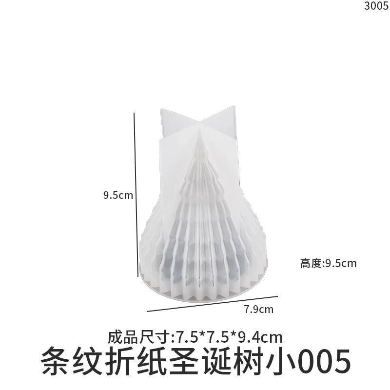 

Christmas Tree Shaped Silicone Mold for DIY Scented Candles Soaps And Plaster Resin Crafts Ideal for Gift Making And Party