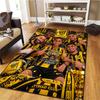 Al-Ittihad FC Carpet Rug for Living Room Bedroom Home Sofa Decoration,Kids play Non-slip Floor Mat