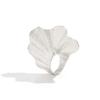 Metal Ginkgo Leaf Ring Gold Silver Color Fan-Shaped Finger Ring Knuckle Joint Ring  for Women Men