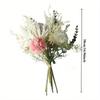 NEW Artificial Flower Dandelion Eucalyptus Hybrid Bouquet Wedding Green Plant Decoration Home Decoration Fake Flower