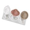 Silicone Ornament Moulds Portrait Shape Sculpture Molds Craft Silicone Molds Figurines Molds Silicone Texture for Craft