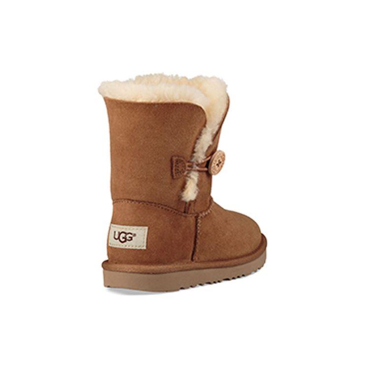 UGG Bailey Button 2 Boot Kids Chestnut Kids Sneakers Brown 1017400K-CHE