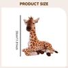 Giraffe Birthday Gift Stuffed Animal Cartoon Ornament Doll for Car Sofa Room Home Decor