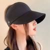 Women Sun Hat Hollow Dome Extended Brim Sun Protection Hat with Large Brim Outdoor Activities Breathable Hat