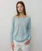 CITYBREEZE Linen Boat Neck Pullover Knit_2 Colors