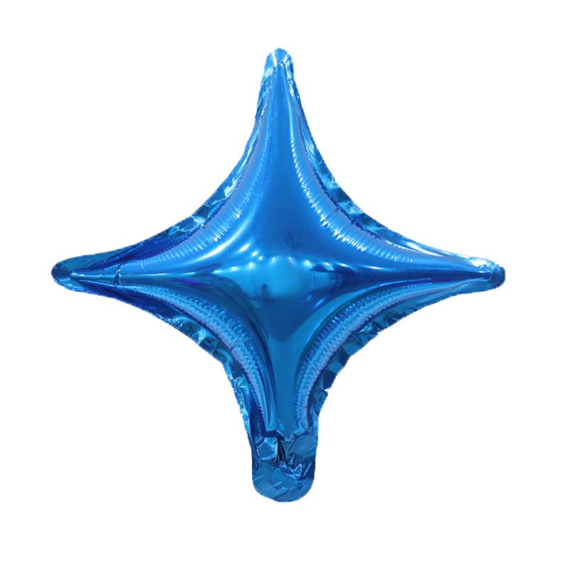 

20 шт. 10-дюймовые разноцветные квадратные фольгированные шары в форме звезд для дней рождения, свадеб, домашнего декора, фона, потолка, украшения 10inch