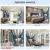 Jit Starry Hot Air Balloon Print Curtain Polyester Nursery Decor Kids Room Window Treatment Curtains Blackout Set Of 2 Made With Rod Pocket