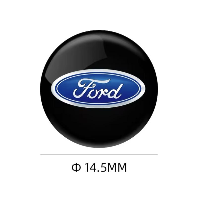 Car Door Lock Keyhole Protection Sticker Door Lock Hole Cover Stickers For Ford Focus 2 3 Mondeo Kuga Fiesta MK7 Escort Edge CVW1 QQ24