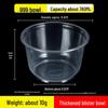 Qiwei Disposable Round Plastic Food Containers with Lids