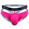 Jockstraps JOCKMAIL Elastic Band Letter Printed Fashion Ultra-thin Ice Silk Men's Thong Underwear