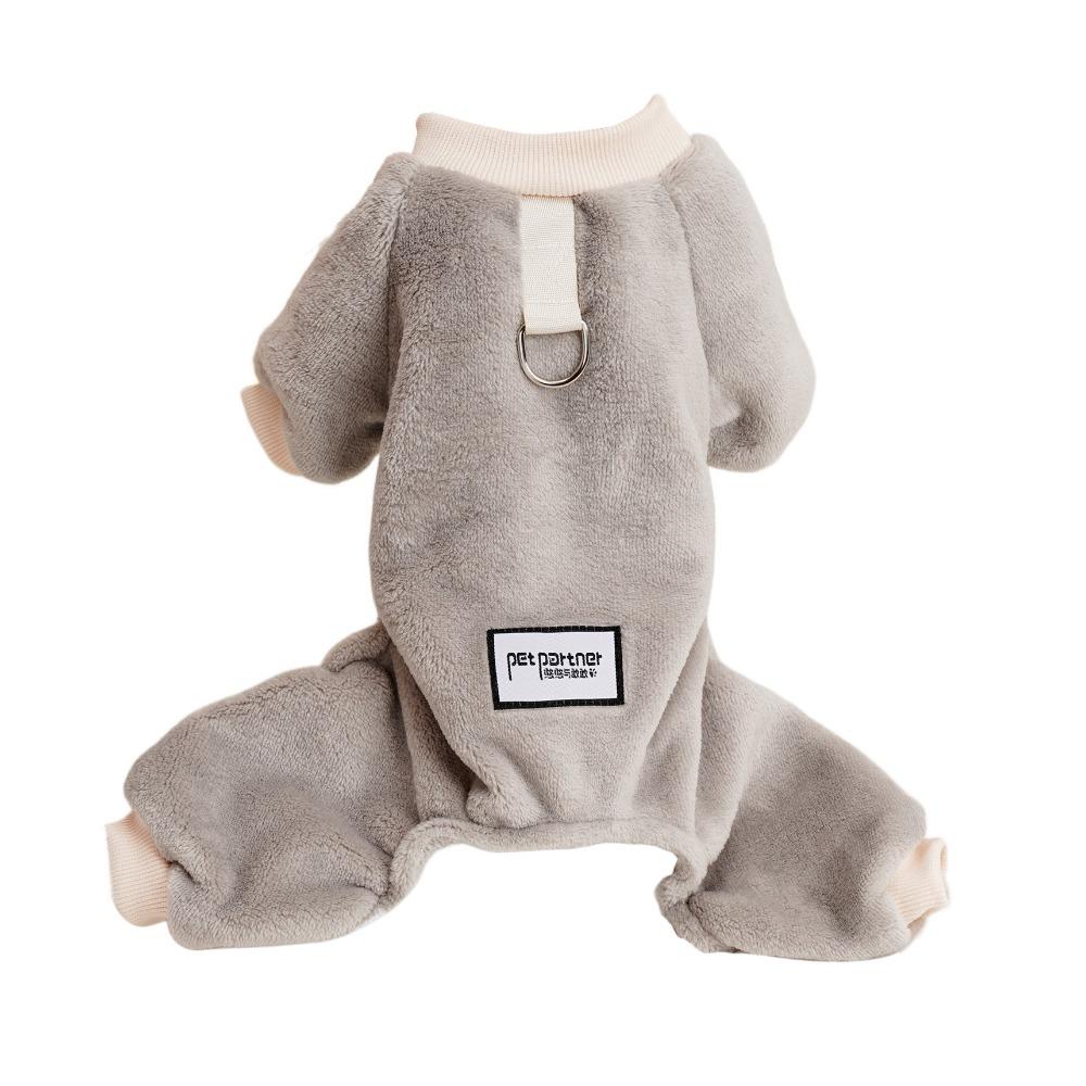 Soft Winter Dog Jumpsuit Thicken Dogs Cold Weather Clothes  For Dogs Puppy Cats