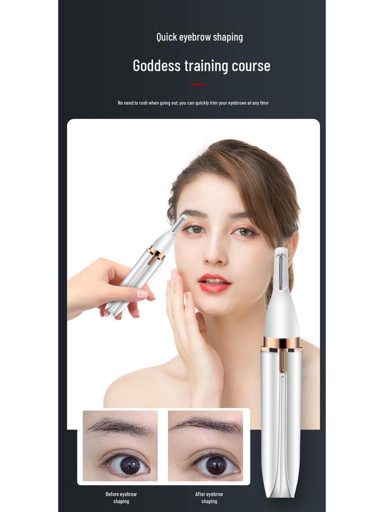 Unisex Portable Electric Shaver & Trimmer for Face, Nose, Armpit, and Pubic Hair