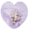 Gift Bags Multicolor Favor Bags Heart Shaped Bags  For Candy Storage Small Items