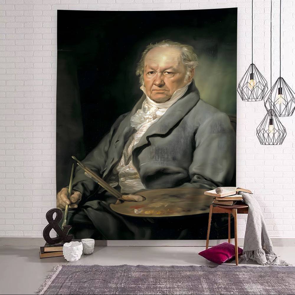 Francisco De Goya Oil Painting Colorful Tapestry Wall Hanging Home Decoration hippie bohemian decoration Art Decor