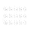 30pcs Almond Press On Nails Long Lasting Use Reusable Resin Fake Nails for Fingernail DIY Decoration