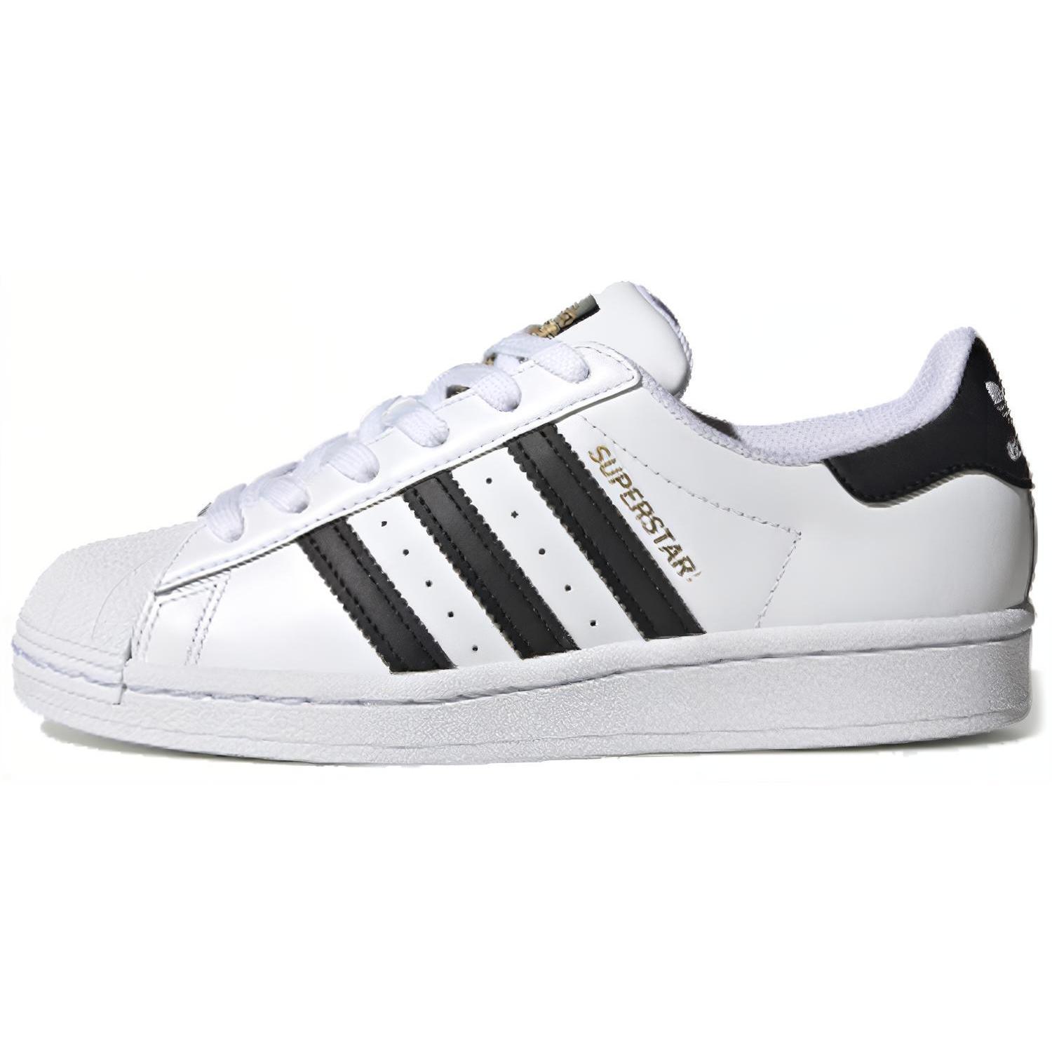 

Adidas Superstar Cloud White Core Black Gold GS 39