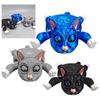 1pc Surprise Cat Cup Coaster 3D Printed Press To Wide Eye Fun,Durable Plastic Non Slip Heat Resistant Coaster for Halloween Christmas Easter