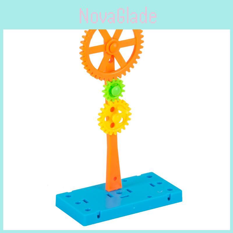 Mechanical Gear Operation Experiment Assembly Set Children Puzzle Toy For Science Experiments And Creative Learning