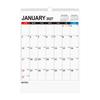 2027 Wall Calendar - Coil Monthly Hanging Calendar with Writable Memo Notes for Home or Use