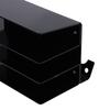Transparent Black Keyboard Storage Rack 18x26.5x16cm Acrylic Keyboard Organizer Keyboard Display Stand for Gaming Keyboard