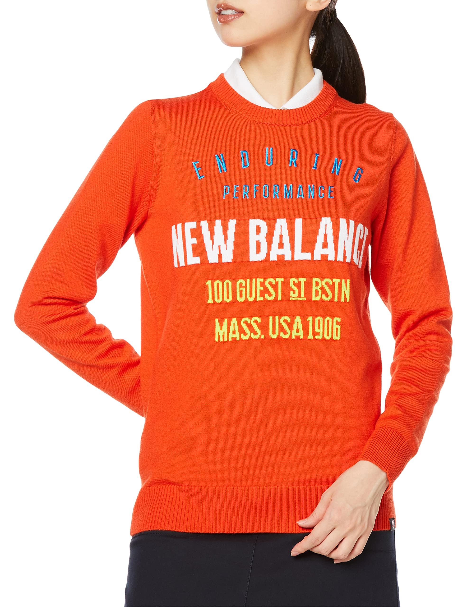 

Golf Thermal Crew Neck Knit Moisture Absorbent Quick 0 [New Balance] (BIELLAYARN Drying) / Women s / 012-1270505 102_Red [S]