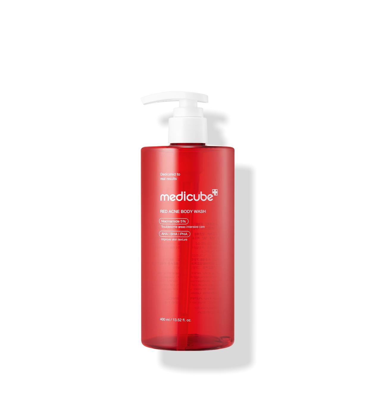 SOME BY MI AHA BHA PHA 30 Days Miracle Red Acne Body Wash 3.0 400ml Acne & Sebum Care Body Cleanser