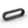 Moc Domestic Compatible 43903 Domestic Science And Technology Education Small Particle Building Block Parts X939 20 Tooth Rubber Track