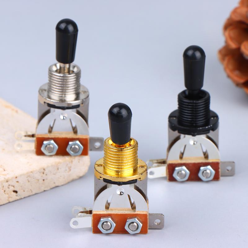 3 Way Toggle Switch For Electric Guitar 3 Gear Switch With Tip Cap Electric Guitar Pickup Selector Switch Accessories