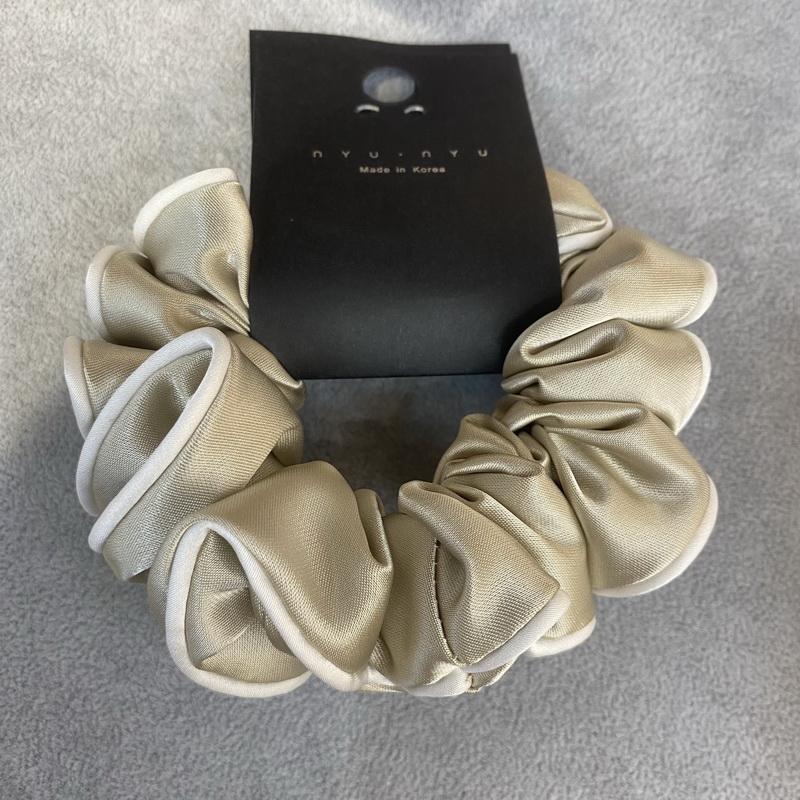 Chouchous en dentelle douce et soie pour femmes   Élastique à cheveux en satin blanc filles élastique noir pour queue de cheval élastiques à cheveux chouchou satin