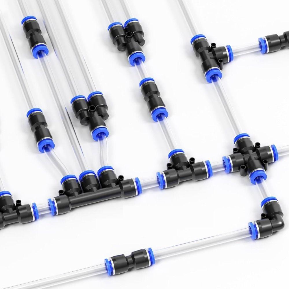 Hard Quick Fittings Plastic Pipe Connector Durable Pneumatic Connector Air Source Equipment