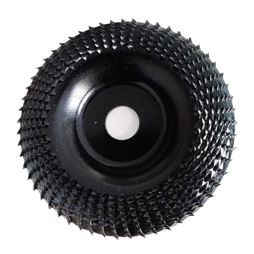 Grinder Wheel Disc 4 Inch Wood Shaping Wheel Wood Grinding Shaping Disk for Angle Grinders with 5/8" Arbor