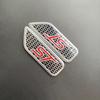HDC3 1Pair 3D Aluminum Emblem ST Sport Fender Side Sticker Badge Accessories For Ford Focus 2 Fiesta Ranger Fusion Mondeo Mk2 Mk4