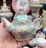 Ceramics Flower Jewelry Storage Box Vase Teapot Flower Basket Jewelry Case Storage Jewelry Organizer Display Home Decor Ornament