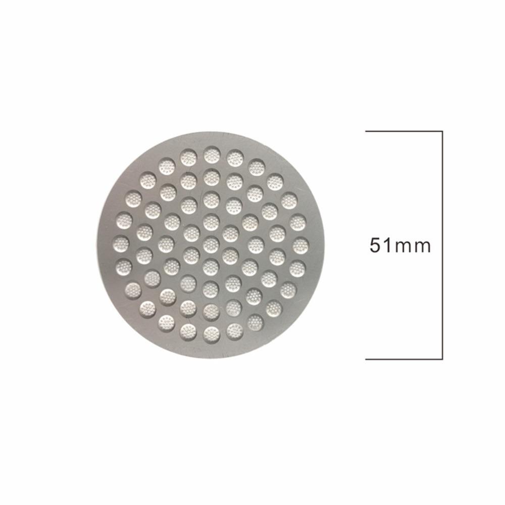

51/53/58mm Espresso Puck Screen Reusable Easy Clean Stainless Steel Plate Disk 304 Stainless Steel Accessories Coffee Filter