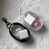 Portable Mini Clear Zipper Storage Bag KeychainCartoon Doll ChildrenToy MysteryBox Organizer for Earphones Chargers Gift Bag Liu