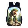 Italian Brain Rot Backpack for Students - Large Capacity