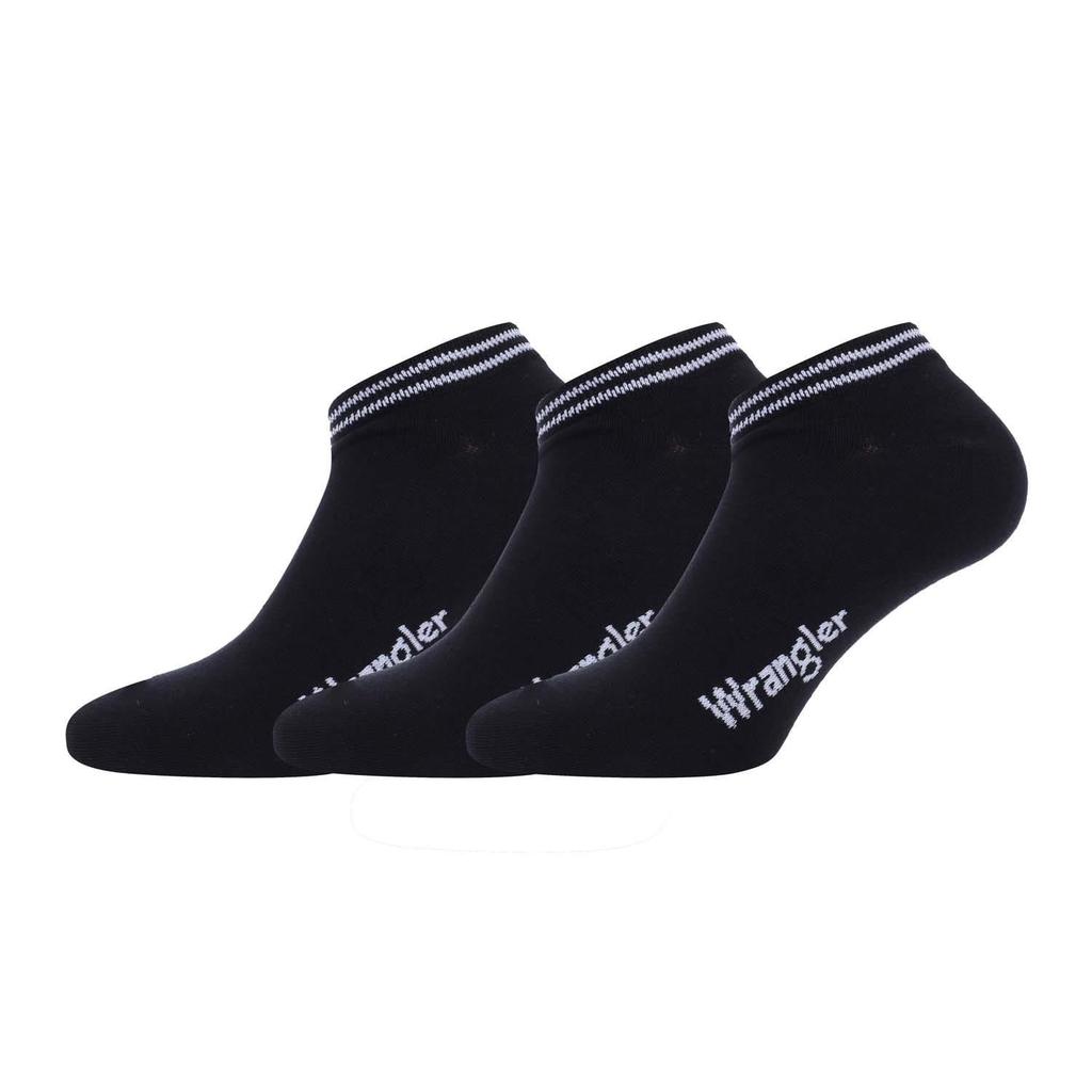 Wrangler Unisex Adult Trainers Liner Socks (Pack of 3)