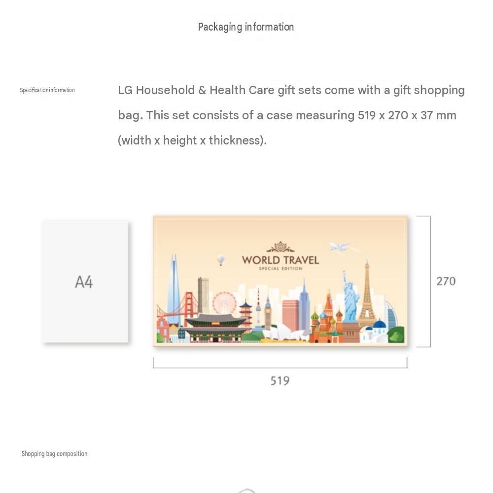 LG Household & Health Care World Travel G-series Gift Set