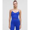Alinhar Cropped CAmi TAnk Top Light Suporte AB Copa ceruleAn Azul