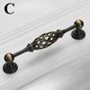 European Antique Kitchen Door Furniture Handles Vintage Cupboard Drawer Wardrobe Cabinet Pulls Handles & Knobs