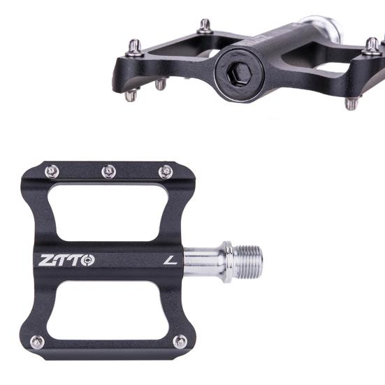 1Pair ZTTO Universal Colorful Bike Pedals Aluminum Alloy Bicycle Flat Platform for Folding
