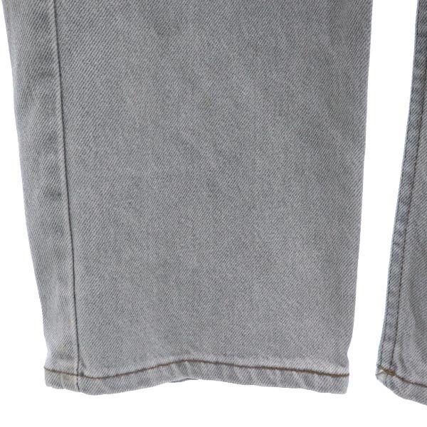 Levi's 90s High Waist Denim Pants W29 Light Gray Jeans Men's Used